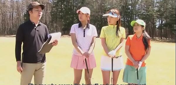  Asian golf bitch gets fucked on the ninth hole